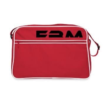 EBM Electronic Body Music - Sac Retro - rouge/blanc - Devant