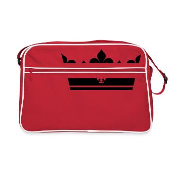 crown - Retro Bag - red/white - Front