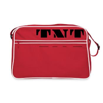 TNT Dynamite - Sac Retro - rouge/blanc - Devant