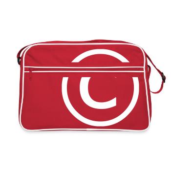 copyright c - Retro Bag - red/white - Front