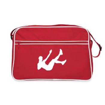 Fitness - Retro Bag - red/white - Front