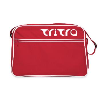 TRITRATRULLALA - Retro Tasche - Rot/Weiß - Vorne