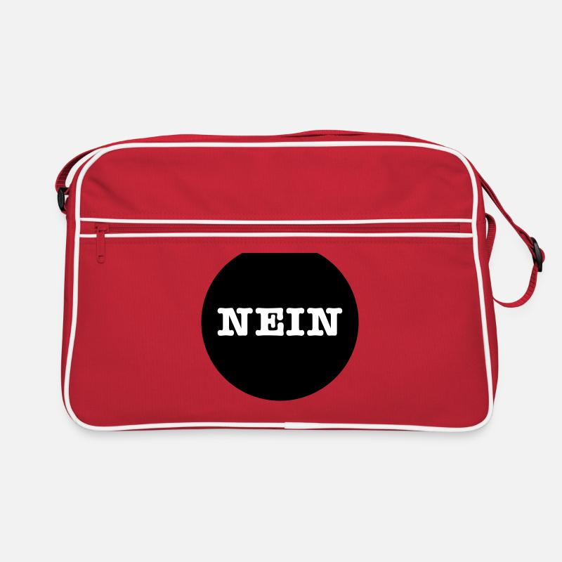 NO - for NO-sayers Retro Bag