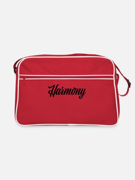 Harmony - Retro Bag - red/white - Front