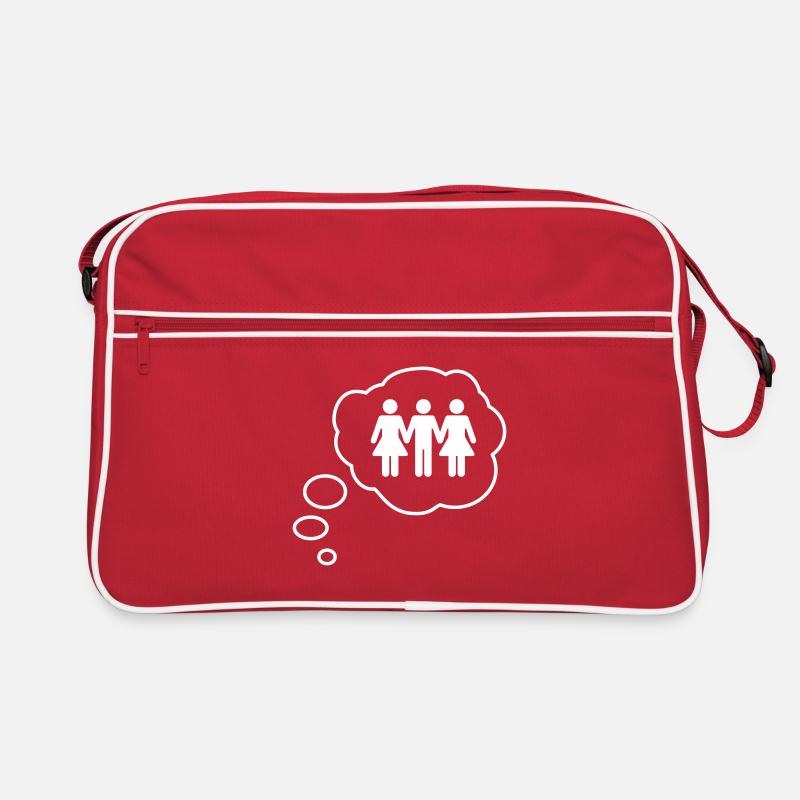 Threesome Thought Bubble Retro Bag