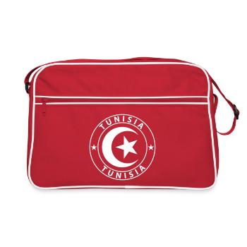 Tunisia - Retro Bag - red/white - Front