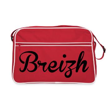 Breizh - Bretagne - Sac Retro - rouge/blanc - Devant