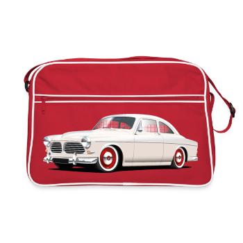 serie 120 custom - Sac Retro - rouge/blanc - Devant