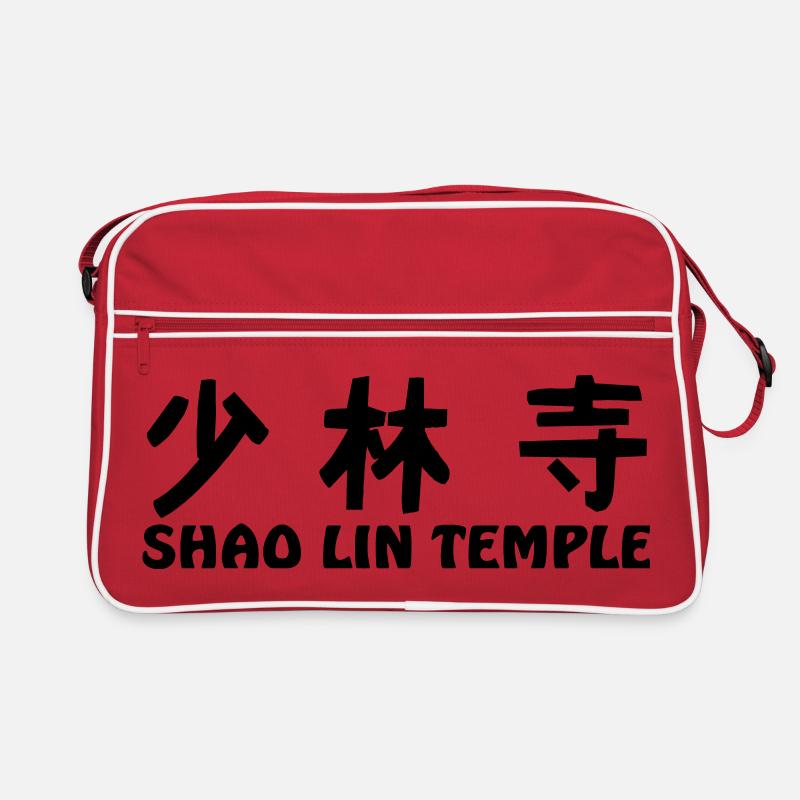 Shao Lin Tempel Retro Tasche