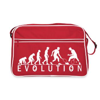 Chemise tweener Tennis evolution - Sac Retro - rouge/blanc - Devant