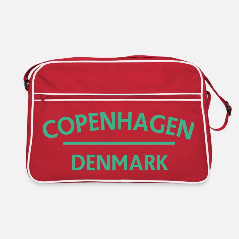 Copenhague – Danemark Textdesign Sac Retro