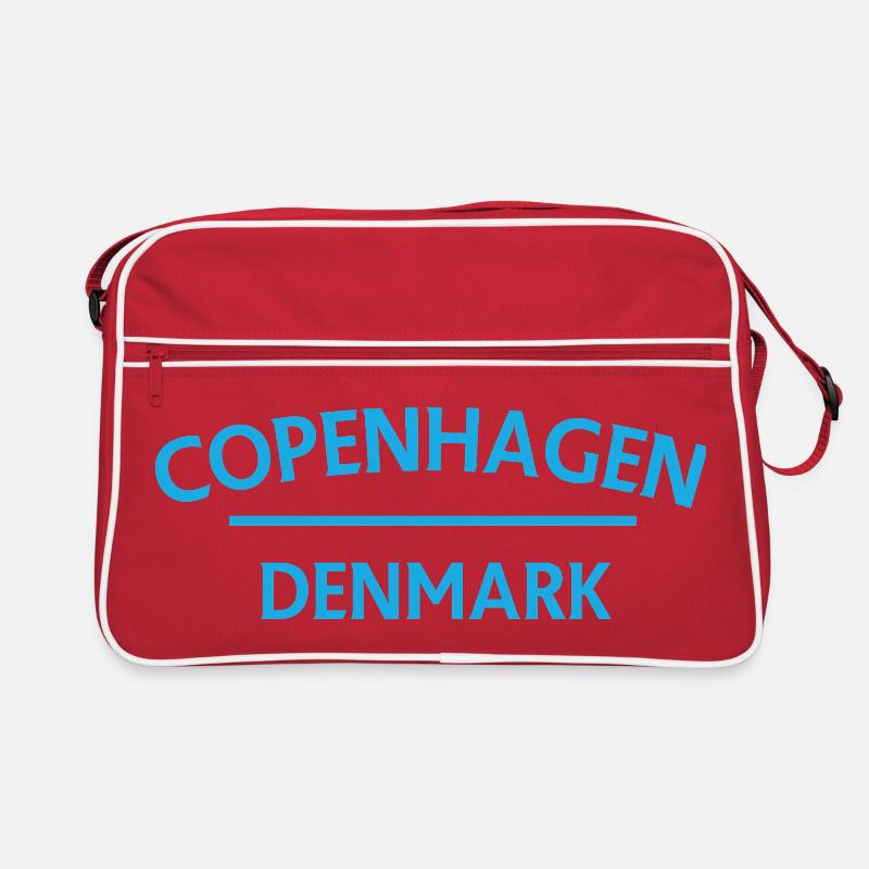 Copenhague – Danemark Textdesign Sac Retro