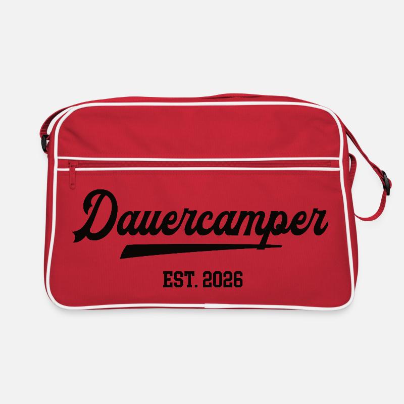 Dauercamper 2026 Camping Camper Dauercamping  Retro Tasche