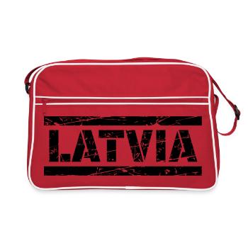 Latvia - Retro Bag - red/white - Front