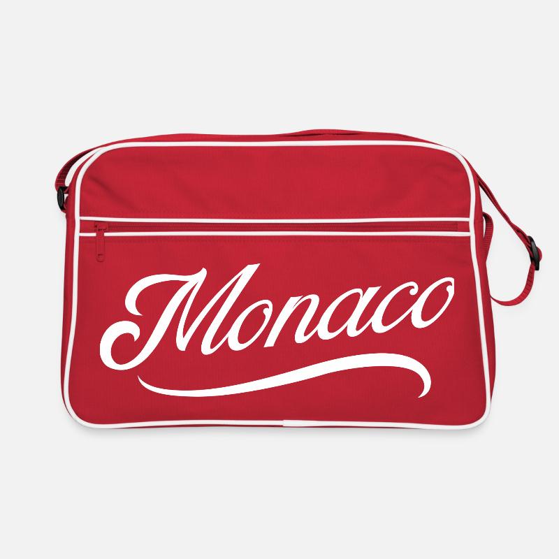 Monaco - Sac Retro - rouge/blanc
