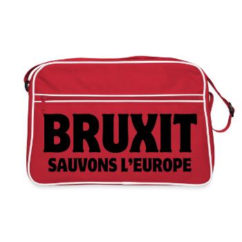 Farmer, Agriculture, Tractor - Retro Bag - red/white - Front