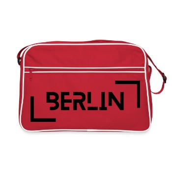 Berlin - Sac Retro - rouge/blanc - Devant