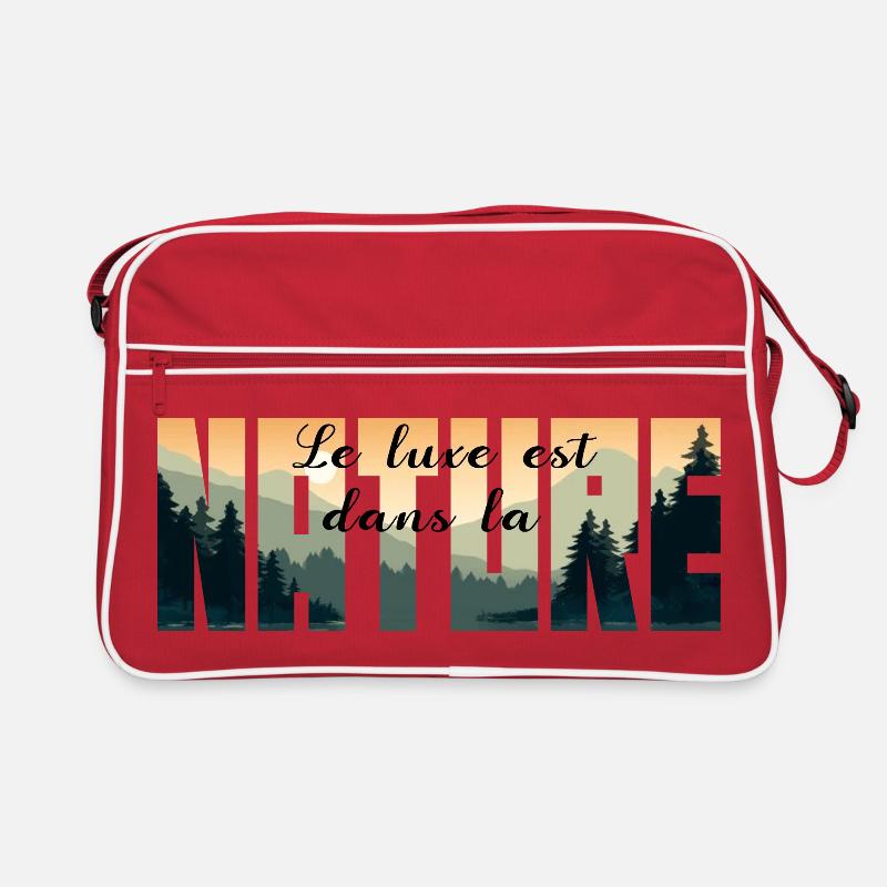 Luxury is in NATURE Retro Bag