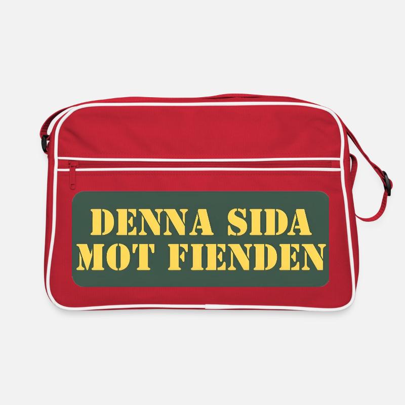 This side against the enemy Retro Bag