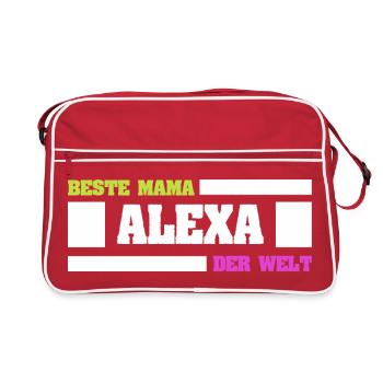 Alexa - Retro Bag - red/white - Front
