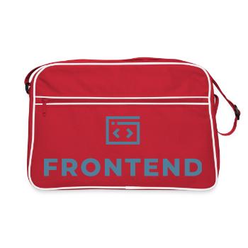 frontend - Retro Bag - red/white - Front