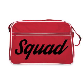 Squad - Retro Bag - red/white - Front
