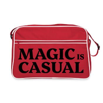 Magic is casual - Retro Bag - red/white - Front