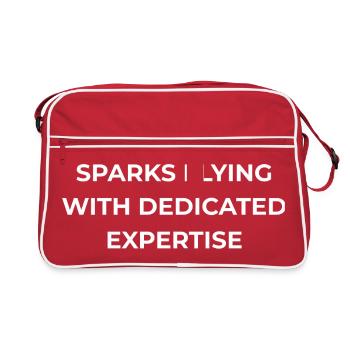 Hobby Farmer Dedicated Expertise - Retro Bag - red/white - Front