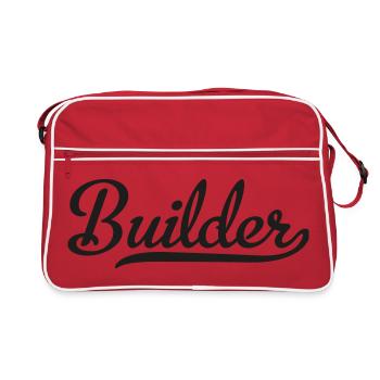 Builder - Retro Bag - red/white - Front