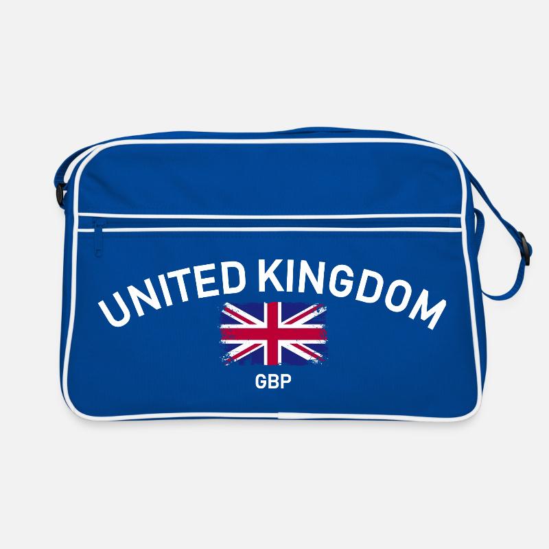 Bogen-Not-Union Jack Retro Tasche