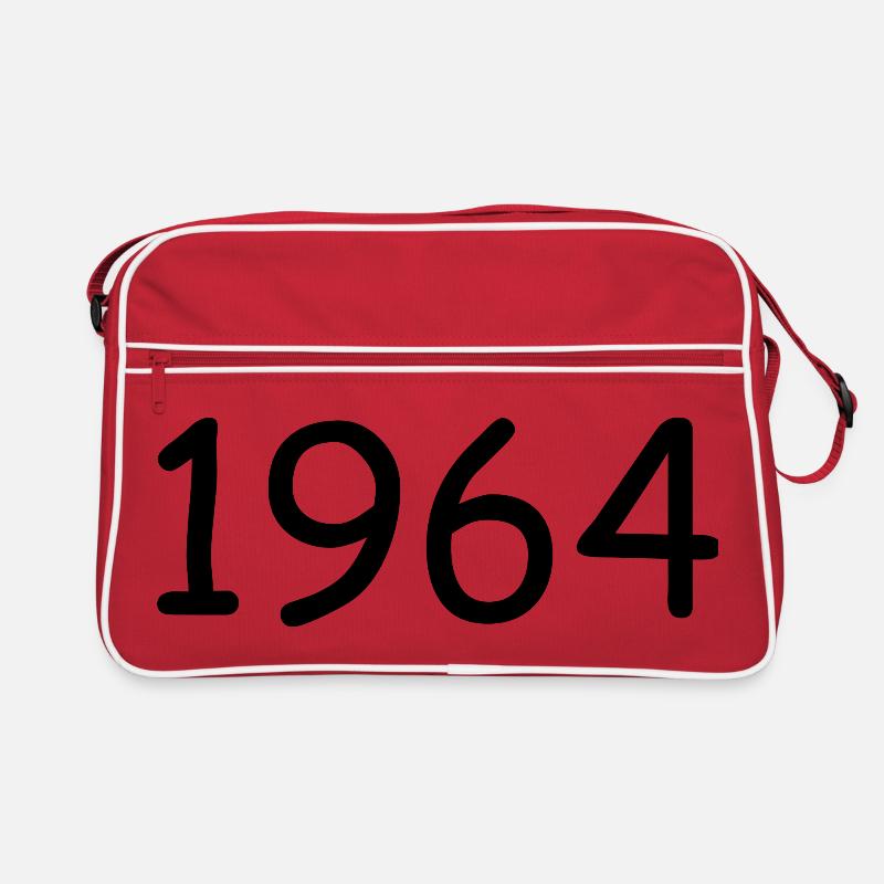 Personalize 1964 60th Birthday Template Retro Bag