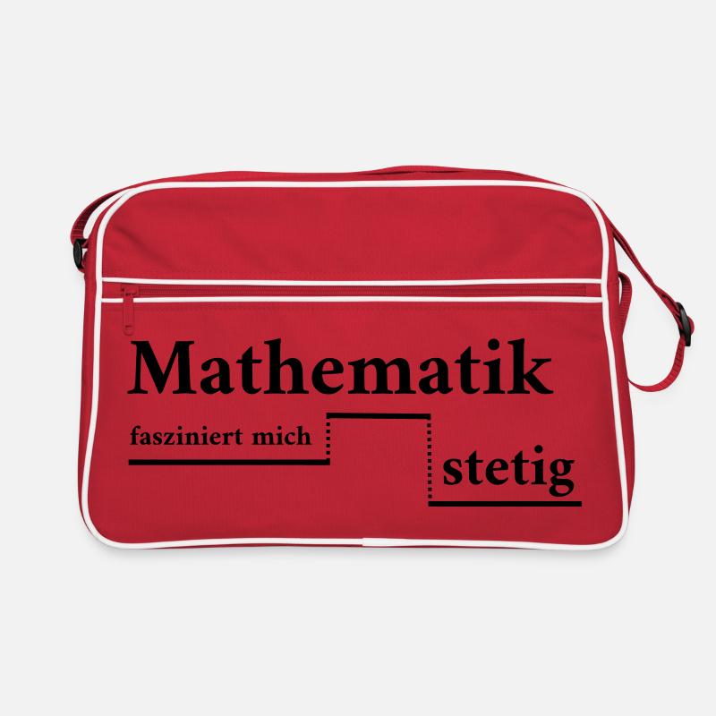 Mathematik fasziniert Retro Tasche