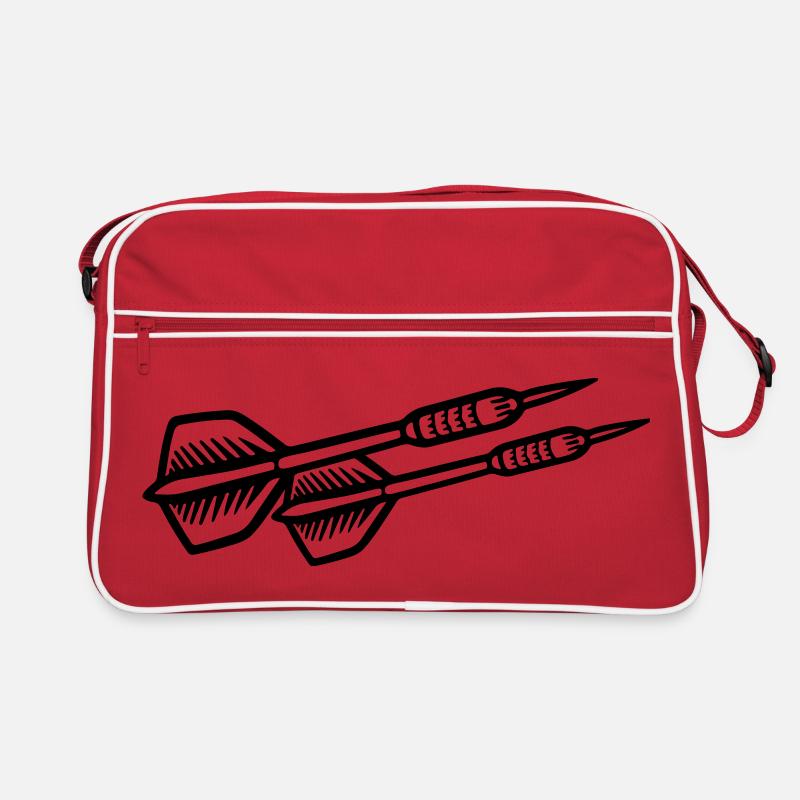 Icône de fléchettes Sac Retro