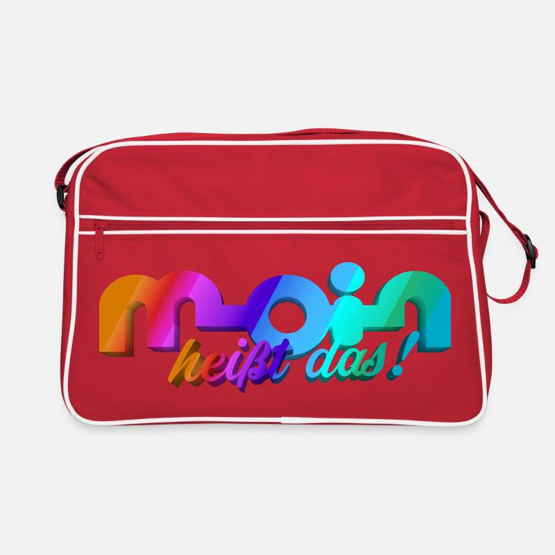 Moin heisst das! Retro Tasche
