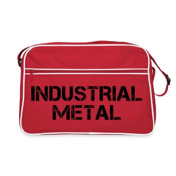 Métal industriel - Sac Retro - rouge/blanc - Devant