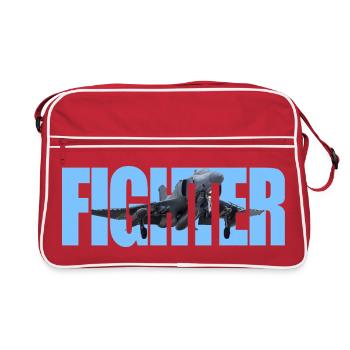 Fighter F-4 Phantom - Retro Bag - red/white - Front