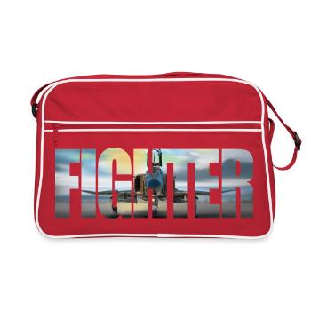 Fighter F-4 Phantom - Retro Bag - red/white - Front