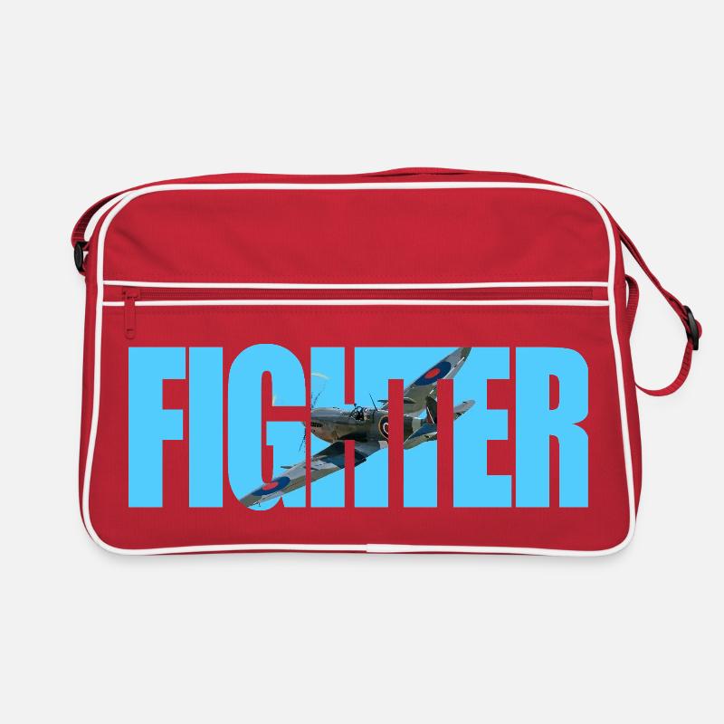 Fighter Spitfire Retro Tasche
