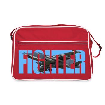 Fighter Su-25 - Retro Bag - red/white - Front