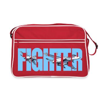 Fighter Su-30SM - Retro Bag - red/white - Front