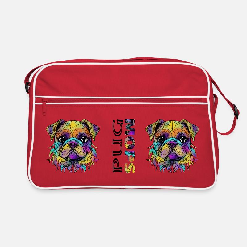 Mops Retro Tasche