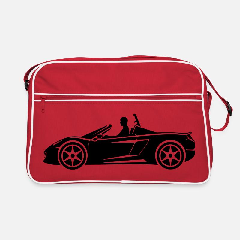 Cabrio Auto Pkw Retro Tasche
