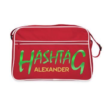 Alexandre - Sac Retro - rouge/blanc - Devant