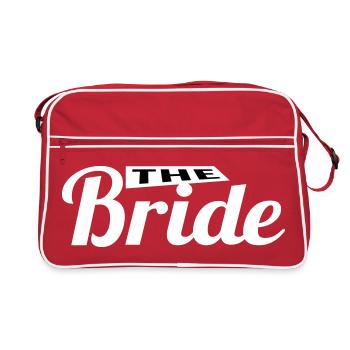 The Bride! - Retro Tasche - Rot/Weiß - Vorne