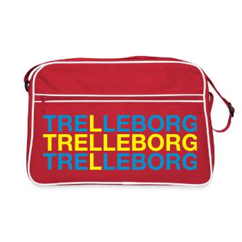 TRELLEBORG Sweden Sweden Swedish flag - Retro Bag - red/white - Front