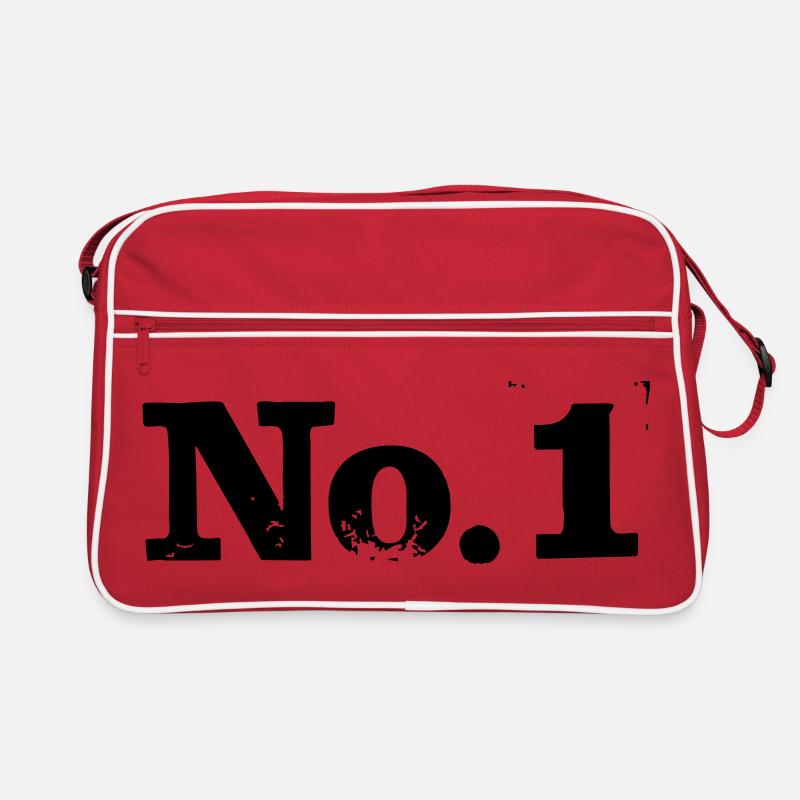 No. 1 - Nummer 1 Retro Tasche