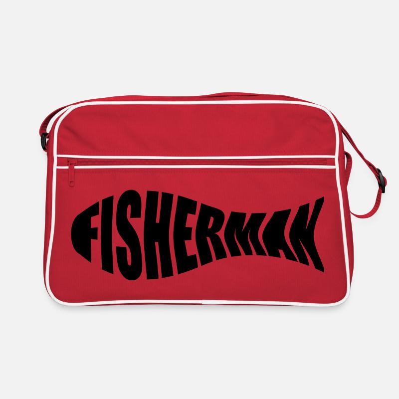 pêcheur à la ligne Sac Retro