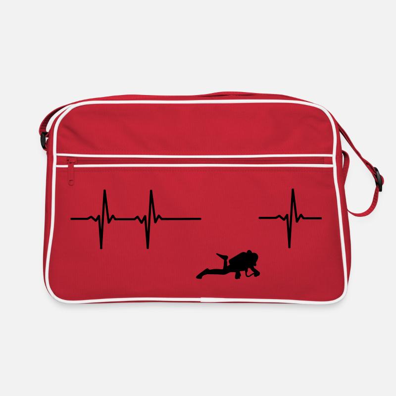 Taucher EKG Retro Tasche