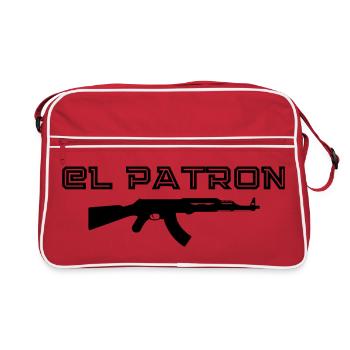 El Patron – The Doer Look - Retro Bag - red/white - Front