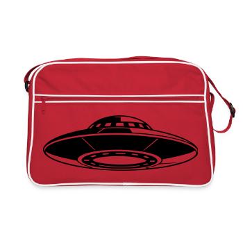 OVNI - Sac Retro - rouge/blanc - Devant